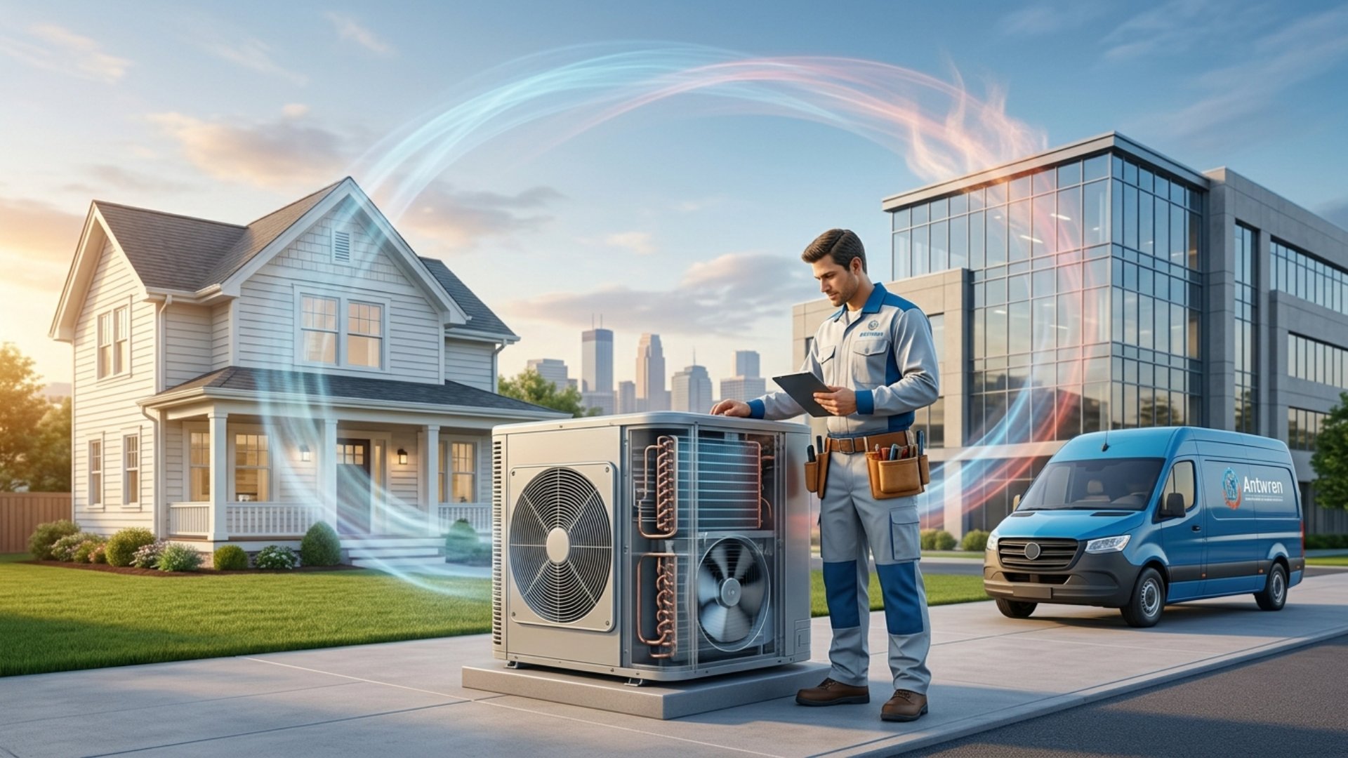 Antwren Commercial And Residential HVAC Services Minneapolis hero banner